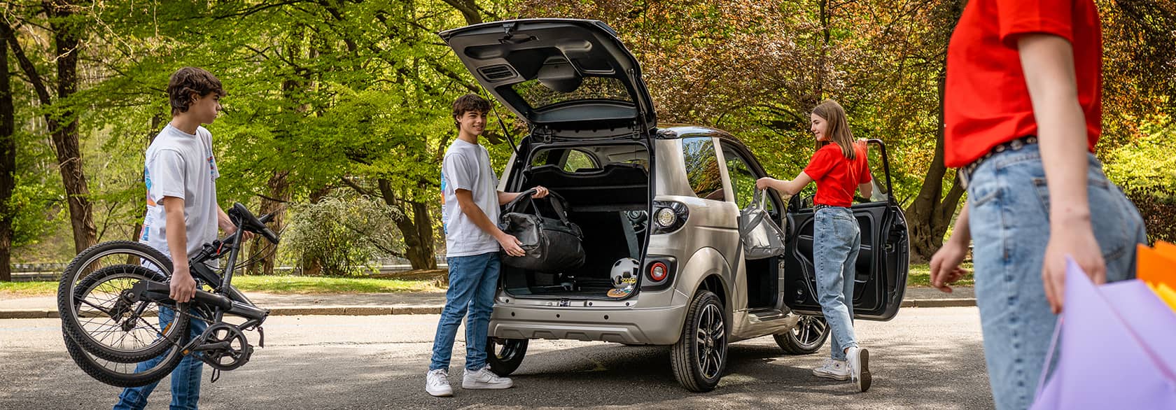 voiture sans permis Microcar M.GO