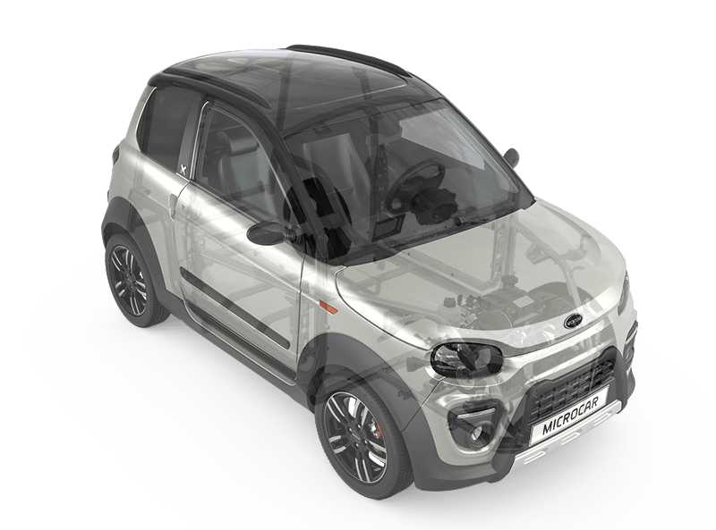 Sécurité voiture sans permis Microcar