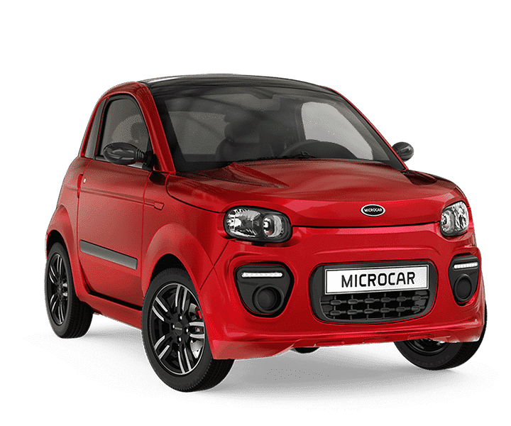 Microcar Dué Must voiture sans permis rouge
