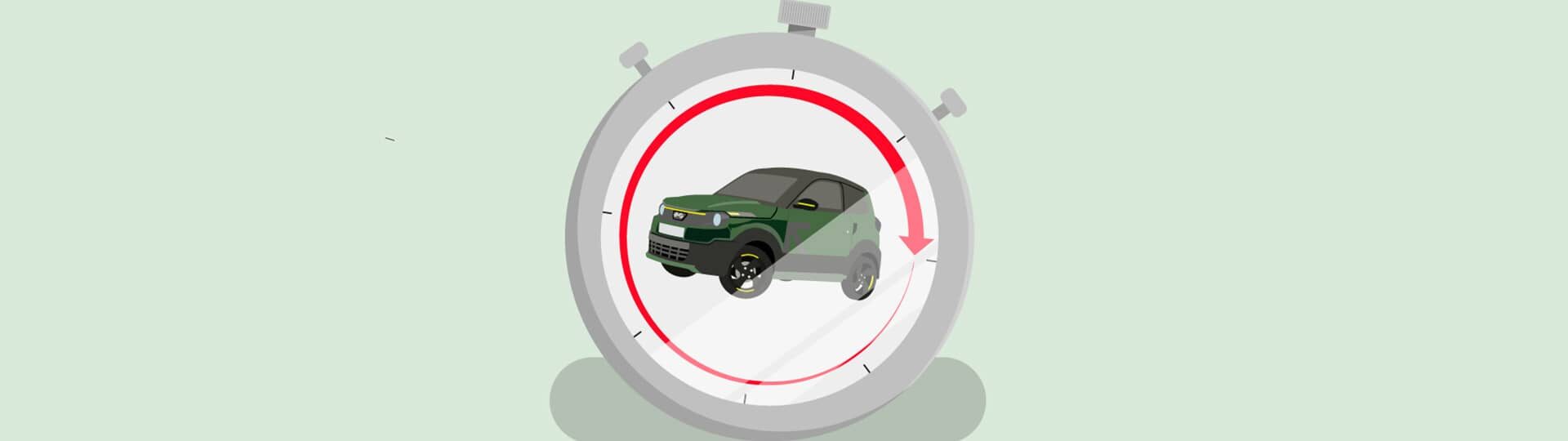 durée de vie voiture sans permis électrique