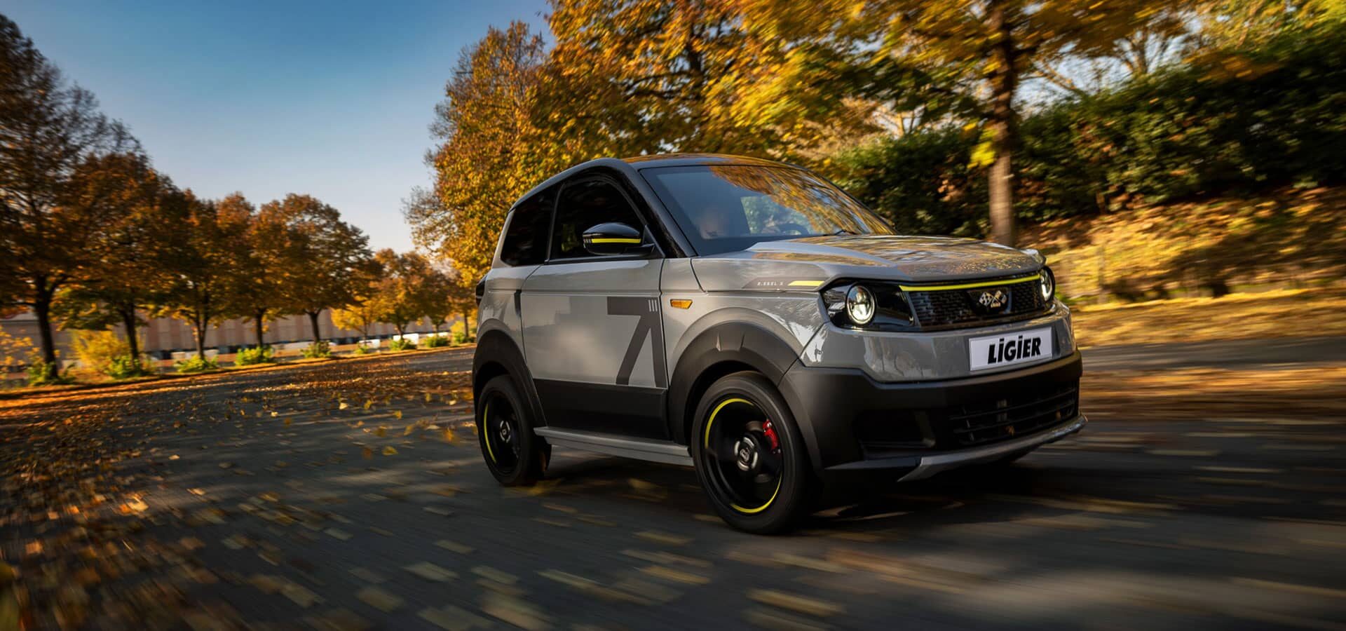 Ligier Myli voiture sans permis électrique