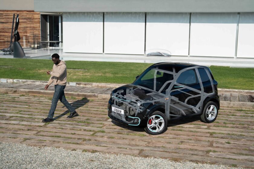 ligier voiture sans permis châssis tubulaire