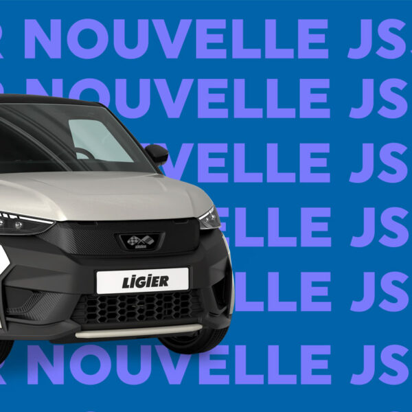 Nouvelle Ligier JS50 Blanc Nacré Métal