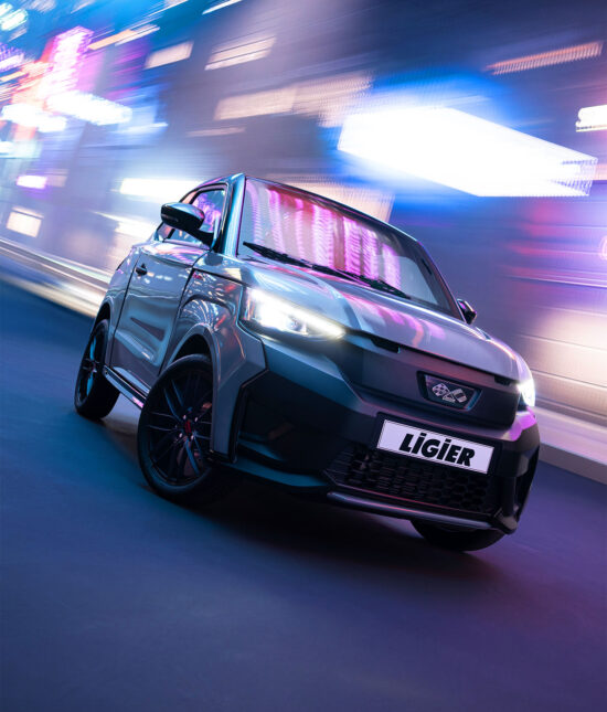 Nouvelle Ligier JS50 - gamme voitures sans permis