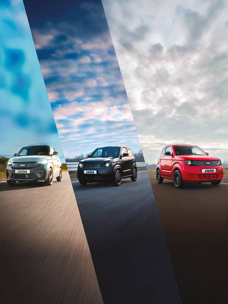 Gamme Ligier 2026 voiture sans permis