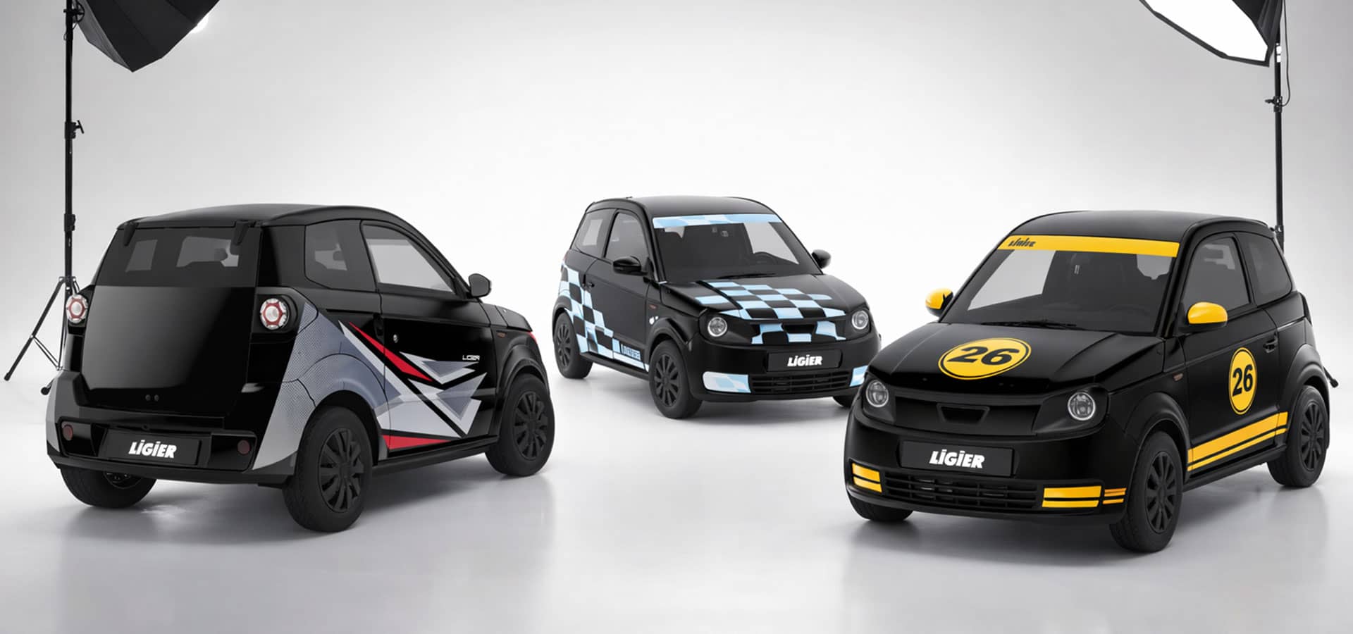 Ligier Studio personnalisation stickers